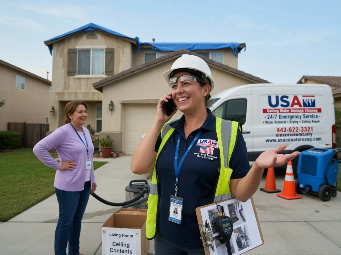 Ceiling Water Damage Restoration Fort Calhoun, NE FAQs